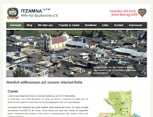Tablet Screenshot of itzamna.info